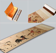 普定馆藏书画复制博物馆书画复制服务